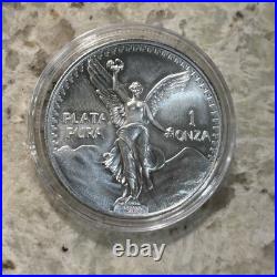 1Oz Plata Pura Estados Unidos Mexicanos Coin(Libertad Intaglio)