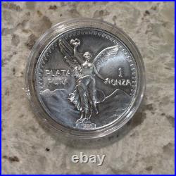1Oz Plata Pura Estados Unidos Mexicanos Coin(Libertad Intaglio)