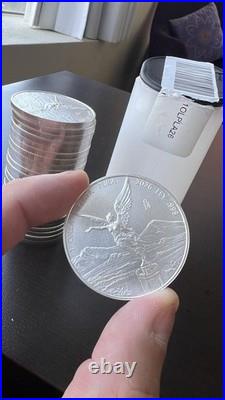 1oz Libertad 2026 0.999 PURE SILVER FRESH FROM THE TUBE in stock ready to ship