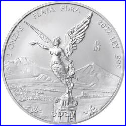 2 oz Mexican Silver Libertad (Random Year)