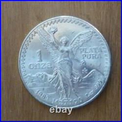 (20) 1983 Mexican Libertad Onza's 1 oz. 999 Silver Uncirculated Coins