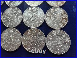 (20) 2010 Mexican Libertad 1 oz. 999 Fine Silver UNC Coins OPEN ROLL