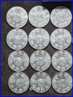 20 2013 Brilliant Uncirculated Mexican Libertad Silver Onza Coins