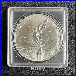 2000 Mexico Silver Libertad 1 Onza Mexican. 999 1 oz Silver Coin