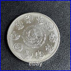 2000 Mexico Silver Libertad 1 Onza Mexican. 999 1 oz Silver Coin