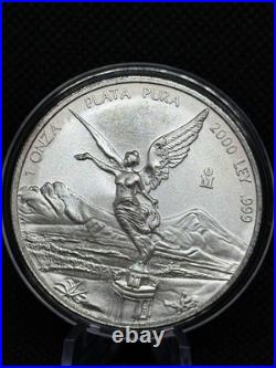 2000 Mo Mexico Libertad Onza 1 oz. 999 Silver