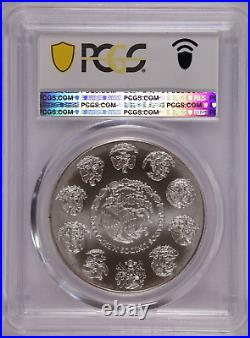 2000-Mo Mexico Livertad Silver 1 Onza PCGS MS 69