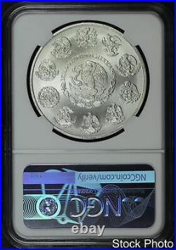 2000-Mo Mexico Silver Libertad 1 Onza NGC MS-69