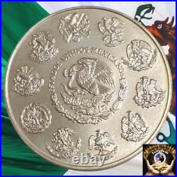2001 Mexico Libertad 1 Ounce. 999 Fine Silver Better Back Date Hard To Find