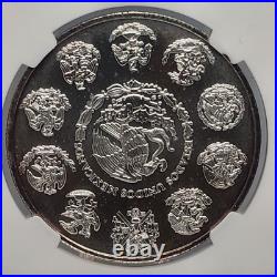 2001 Silver Libertad 1 oz NGC MS 68