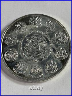 2002 Mexico 1 oz 0.999 Silver Libertad (Mild Milk Spotting)