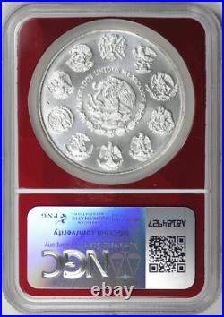 2002 Mo Mexico 1 Onza Silver Libertad NGC MS68 BN001