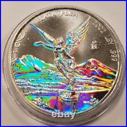 2002 Mo Mexico Libertad Onza 1 oz. 999 ASW BU Hologram SKU-Q4791