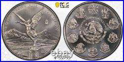 2002 Mo Mexico Onza Libertad Silver PCGS MS68