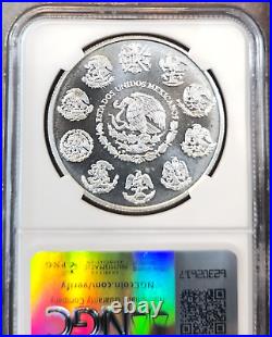 2003 Mexico Silver 1 Onza Libertad Ngc Ms 69 Rare 1 Oz Stunning Gem Top Pop