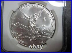 2004 Silver Libertad NGC MS68 MEXICO 1 oz Silver Onza