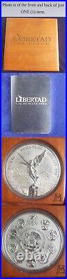 2005 Mexico Libertad 1 kilo. 999 Fine Silver With Box COA 241546