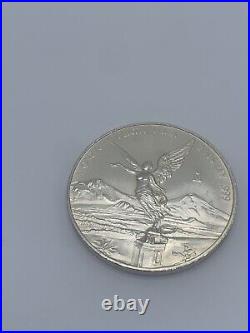 2005 Mexico Libertad Onza. 999 1 oz. Silver BU in Capsule