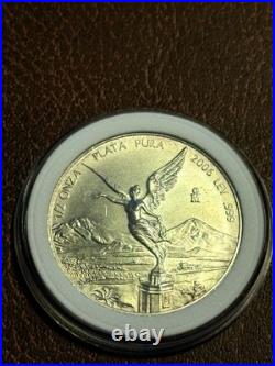 2006 Mexican Libertad 1/2 Oz Silver Coin. 999 Pure