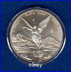 2007 Mexico 1 oz Silver Libertad Coin