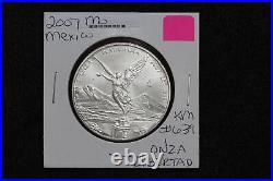 2007 Mexico Libertad 1 Onza Silver Coin KM# 639 31TH