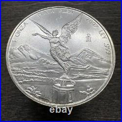 2007 Mexico Libertad 1oz Una Onza. 999 Fine Silver BU Mint