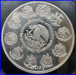 2009 2 oz Silver Mexican Libertad Proof Coin- Low Mint