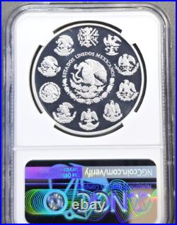2009 Mexico Silver Libertad 1 Onza Ngc Pf 69 Ultra Cameo Rare Gem Proof 1 Oz