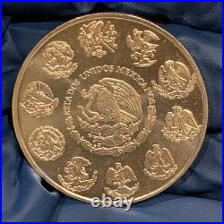 2009-Mo Mexico Libertad 1 Onza Plata Pura Ley. 999 Fine Silver 1oz Mexican Coin
