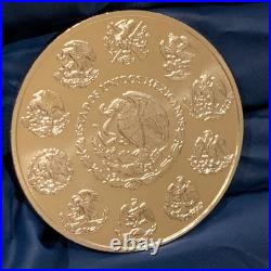 2009-Mo Mexico Libertad 1 Onza Plata Pura Ley. 999 Fine Silver 1oz Mexican Coin 2009-Mo Mexico Libertad 1 Onza Plata Pura Ley. 999 Fine Silver 1oz Mexican Coin
