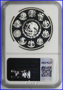 2009 Mo Mexico Libertad Winged Victory Silver 1 Onza Proof PF 69 Ultra Cameo NGC