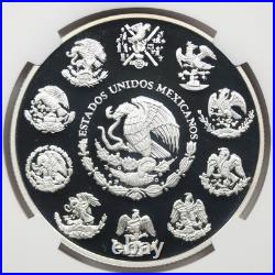 2009 Mo Mexico Libertad Winged Victory Silver 1 Onza Proof PF 69 Ultra Cameo NGC