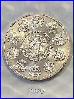 2010 Mo Mexico Silver Libertad 2 oz. 999 Dos Onza Plata Coin