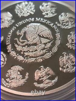 2011 Mexico 5 Onzas 5 oz Proof Silver Libertad in Capsule. Only 2,000 produced