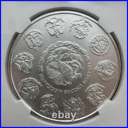 2011 Mexico One Ounce Libertad. 999 Fine Silver NGC MS68 #2943174-019