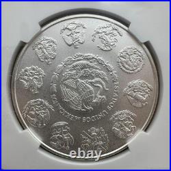 2011 Mexico One Ounce Libertad. 999 Fine Silver NGC MS68 #2943174-020
