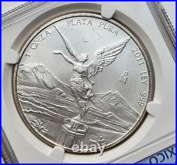 2011-Mo Mexico Libertad Onza NGC Certified MS68