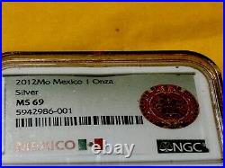 2012 Mexican Libertad NGC MS69