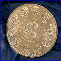 2012 Mexican Silver Libertad 1oz. 999 Plata Pura in a Capsule
