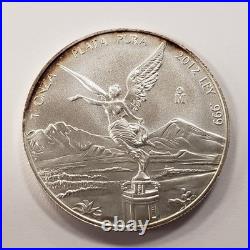 2012 Mo Mexico Libertad Onza 1 oz. 999 Silver Gem BU -SKU-U2912