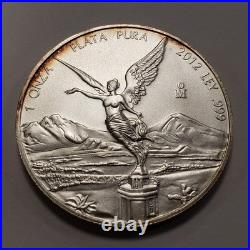 2012 Mo Mexico Libertad Onza 1 oz. 999 Silver Gem BU -SKU-U2912