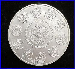 2013 10-1 oz Mexican Libertad 999 Fine Silver Coin