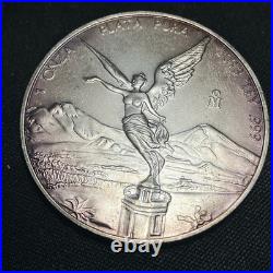 2013 Libertad Mexico BU toned 1 oz silver