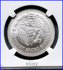 2013 MO Mexico $1/20 EARLY RELEASE NGC MS-69.999 Fine Silver Coin