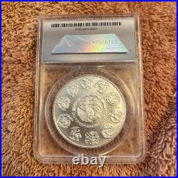 2013 Mexican Libertad 1 Onza First Release ANACS MS70 Certified # 021 of 777