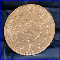 2013 Mexico 1oz Silver Libertad. 999 Fine Plata Pura in a Capsule