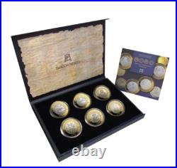 2013 Mexico 6 Coin Silver Numismatic Heritage Series III Set