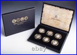 2013 Mexico 6 Coin Silver Numismatic Heritage Series III Set