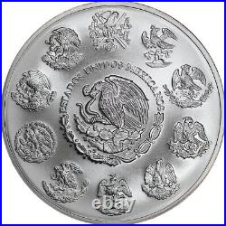 2013-Mo Mexico Libertad 5 Onza. 999 Fine Silver Coin