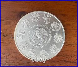 2014 1oz Mexican Silver Libertad Roll Of 25, LOW MINTAGE